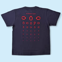 "CAN YOU SEE THE “C” CLEARLY?"  半袖Tシャツ #ネイビー【広島東洋カープライセンス商品】