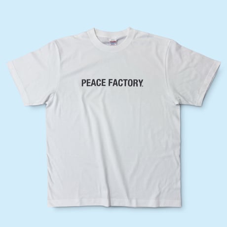 PEACE FACTORY 世界言語 半袖Tシャツ #ホワイト