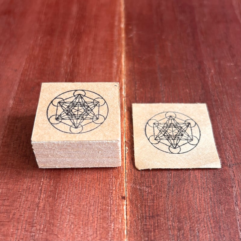 神聖幾何学メタトロンキューブ【スタンプ】 | 異世界雑貨屋 印章之蒐集店
