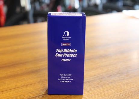 アグレッシブデザイン　Top Athlete Sun Protect “Fighter” トップアスリート　サンプロテクト　“ファイター”　WAKO’S