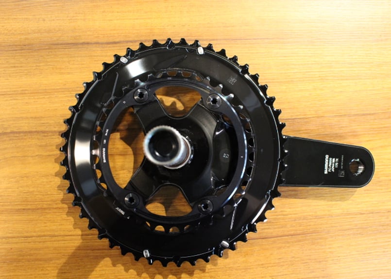 165mm FC-R9200 デュラエースクランク stoneチェーン SHIMANO(シマノ) FC-R9200 DURA-ACE(デュラエース )クランクセット