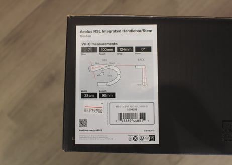 Bontrager(ボントレガー) Aeolus RSL VR-C ハンドルバー/ステム　1!