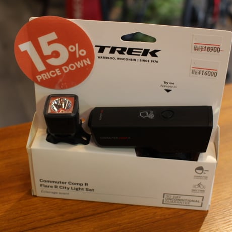 TREK Commuter Comp R flare City Light set | TRI
