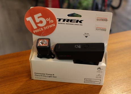 TREK Commuter Comp R flare City Light set