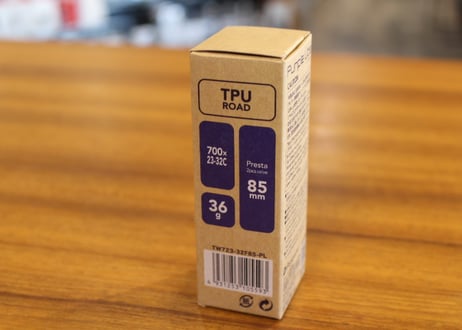 パナレーサー　PURPLE LITE(パープル ライト) チューブ　700×23～32C　36ｇ　85mm