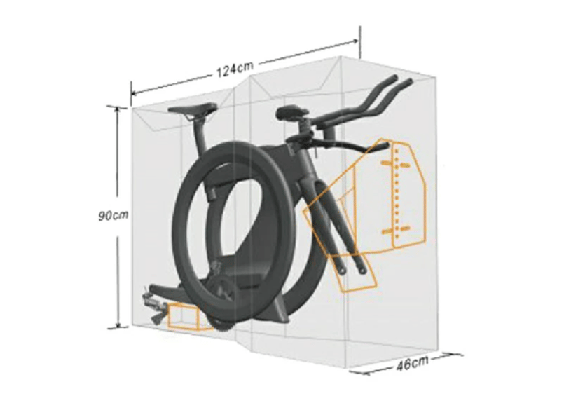 輪行箱】QBICLE(キュービクル) バイクポーター TT | TRIPCYCLE スポーツ