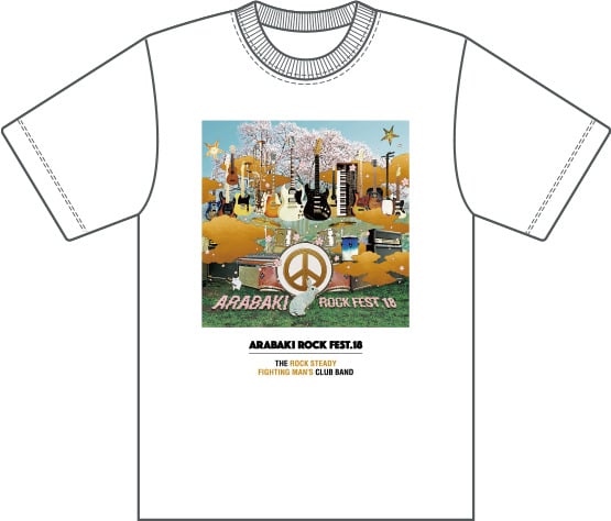 2018年Tシャツ | ARABAKI ROCK FEST. 2018年Tシャツ | ARABAKI ROCK FEST.