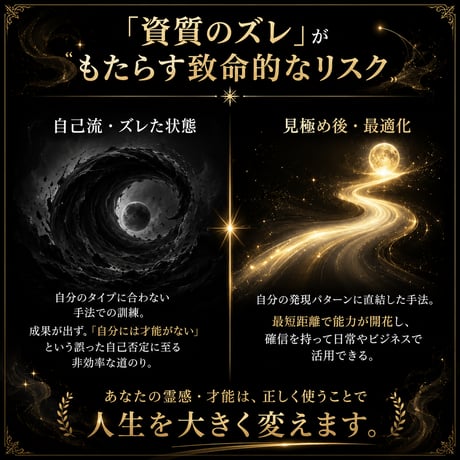 霊感資質 鑑定 ～自身の霊感の資質を知る～