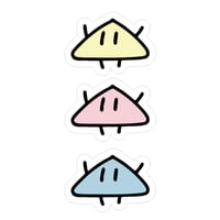 やつはしくんステッカー (3味セット)