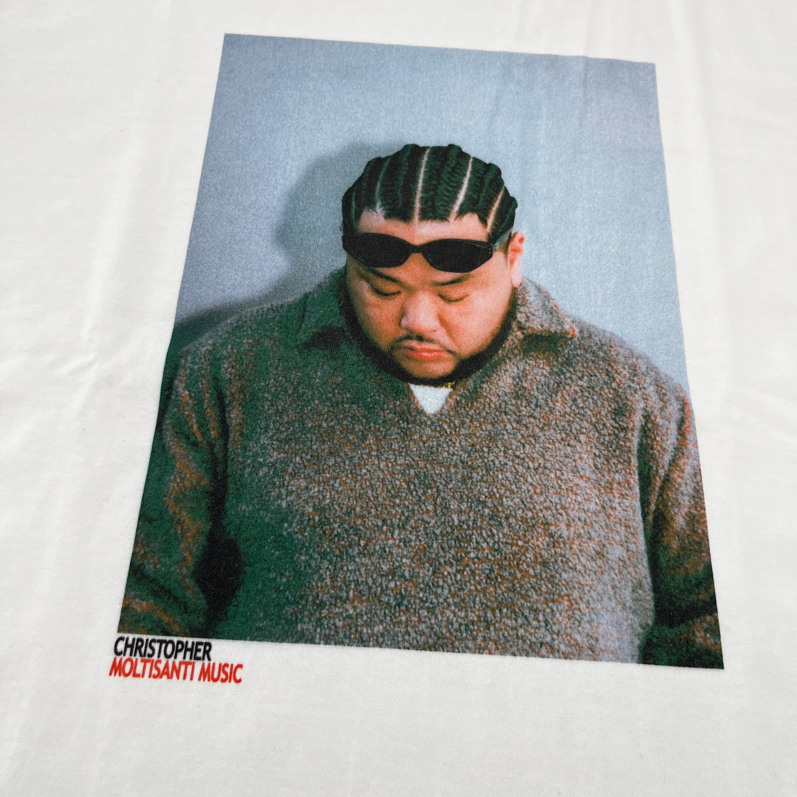 CHRISTOPHER MOLTISANTI Photo Tee (White) | MOLT