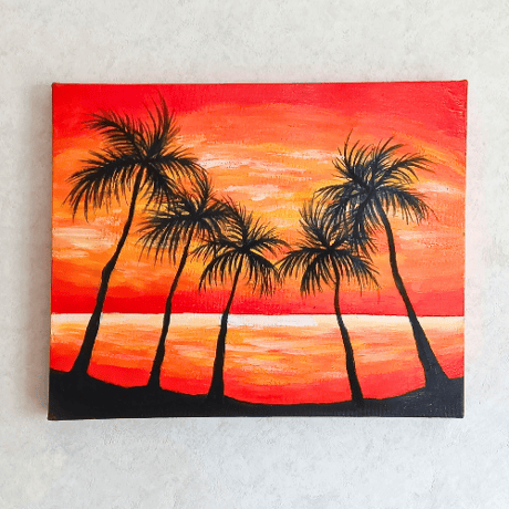 【Snow garden】アクリル画 F3 風景画 絵画 Snow garden】アクリル画 F3 風景画 絵画 Snow garden】アクリル