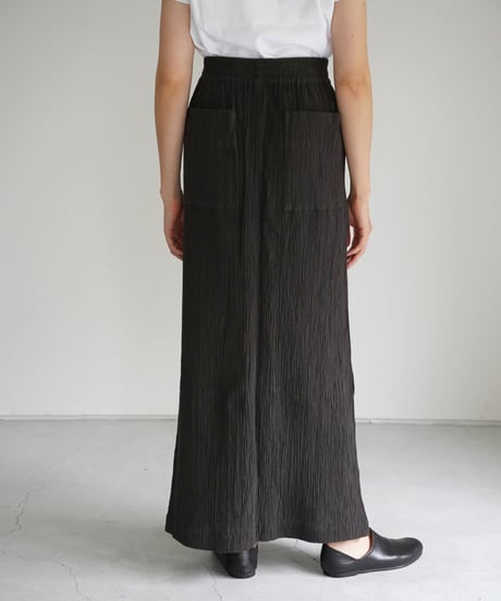 kéngo /cotton banana yoryu long skirt (2 COLORS)