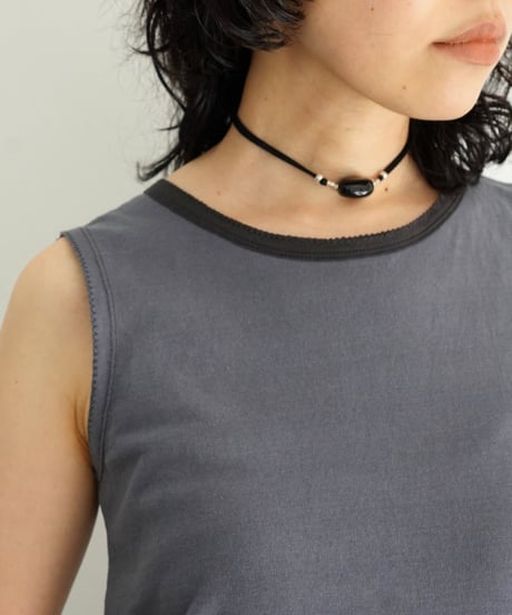 JöICEADDED / 20 Picot Hem Tank Top­  (2 COLORS)