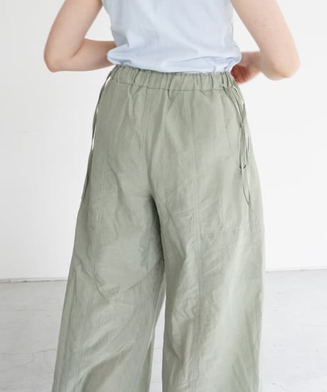 AS YET UNNAMED. - 'the essential line' / 3 Tucks Wide Pants (4 COLORS)