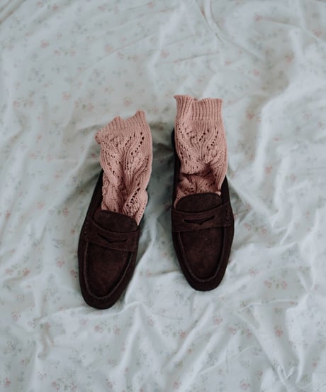 Laceflowersocks / lily of the valley (6 COLORS)