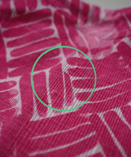 KROMALUDI / Hand Woven Printed Short Length Top (Pink)