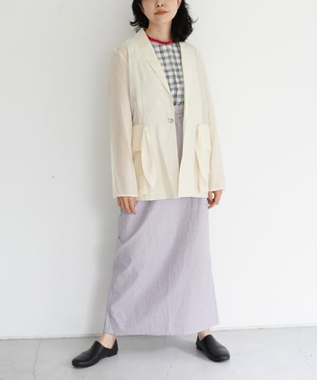 AS YET UNNAMED. - 'the essential line' / Tailored Shirts Jacket (3 COLORS)