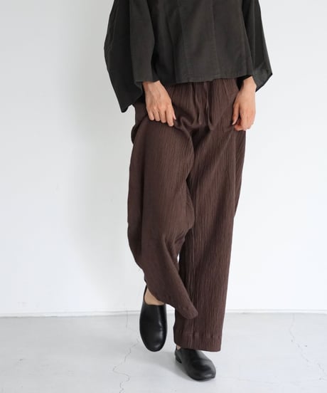 kéngo /cotton banana yoryu loose pants (4 COLORS)