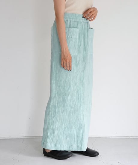 kéngo /cotton banana yoryu long skirt (2 COLORS)