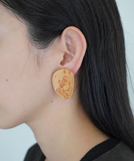 Oval Objs / oval earring