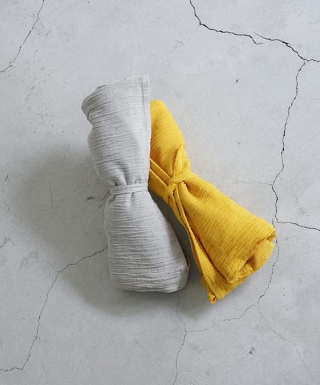 SOMEYA+kéngo+puraa / cotton banana yoryu adjustable strap tote (2 COLORS)