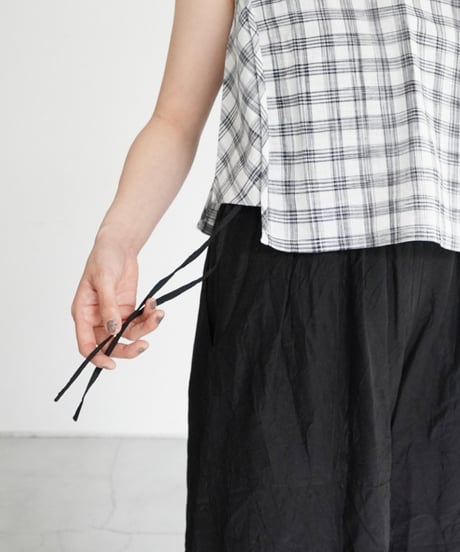 AS YET UNNAMED. - 'the essential line' / 3 Tucks Wide Pants (4 COLORS)