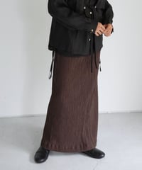 kéngo /cotton banana yoryu long skirt (2 COLORS)