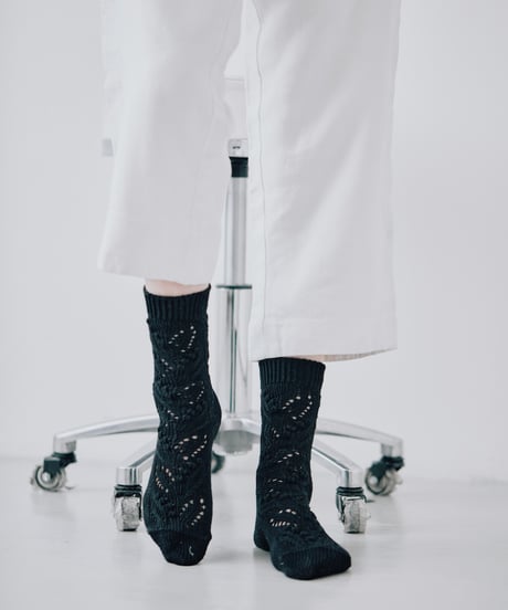 Laceflowersocks / lily of the valley (6 COLORS)