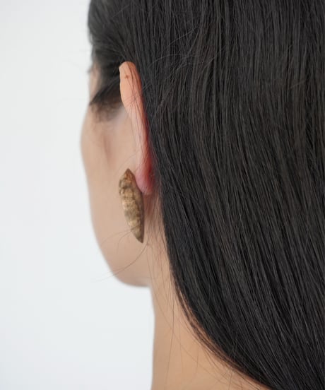 Oval Objs / oval earring