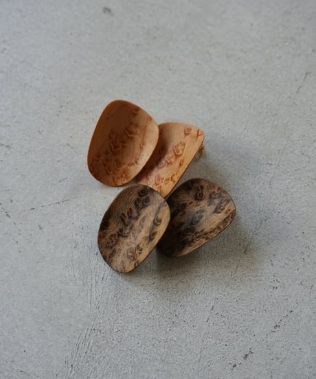 Oval Objs / oval earring