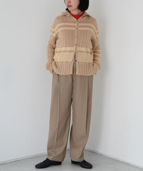 JöICEADDED / Deep Tuck Trousers (2 COLORS)