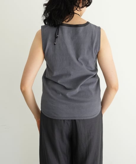 JöICEADDED / 20 Picot Hem Tank Top­  (2 COLORS)