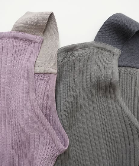 JöICEADDED / Subtle Accent Camisole Knit (2 COLORS)