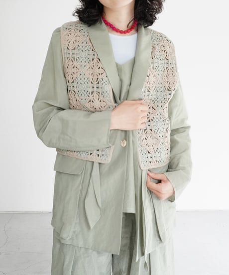 AS YET UNNAMED. - 'the essential line' / Tailored Shirts Jacket (3 COLORS)