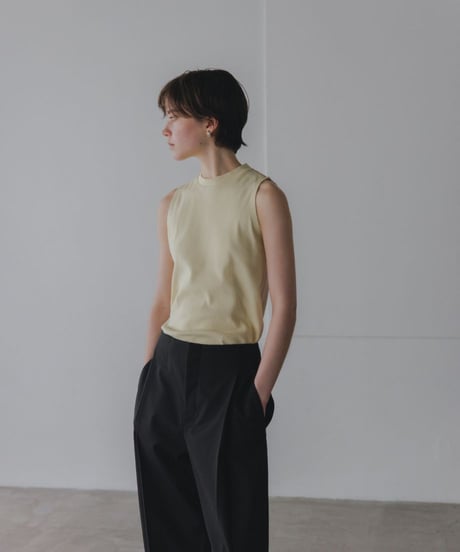 JöICEADDED / Picot Hem Tank Top (4 COLORS)