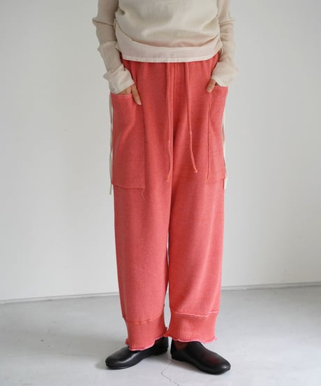 METHO / rib pants light