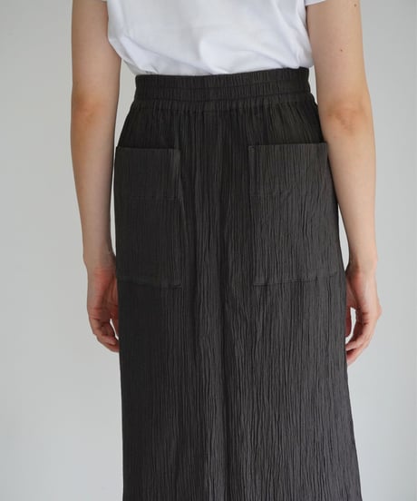 kéngo /cotton banana yoryu long skirt (2 COLORS)