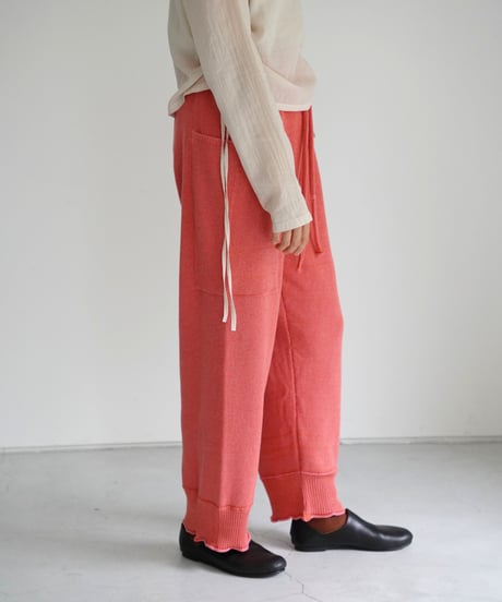 METHO / rib pants light