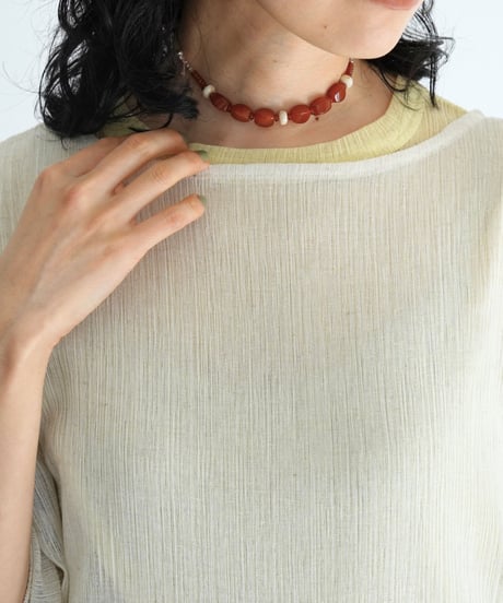 JöICEADDED / Stone Fragment Necklace (2 TYPES)