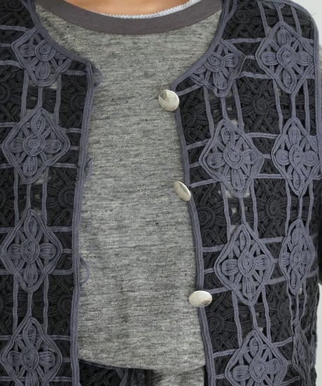 JöICEADDED / Embroidered Vest (2 COLORS)