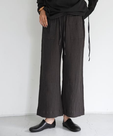 kéngo /cotton banana yoryu loose pants (4 COLORS)