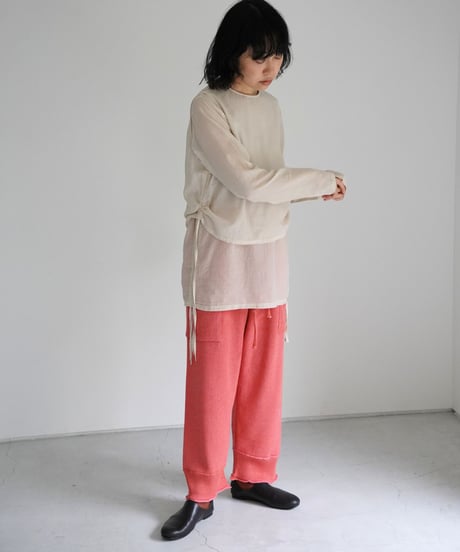 METHO / rib pants light