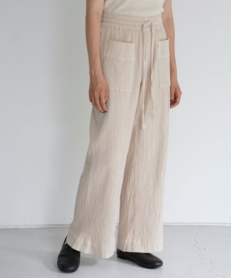 kéngo /cotton banana yoryu loose pants (4 COLORS)