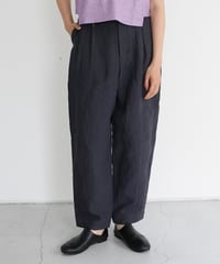 AS YET UNNAMED. / The Barrel Work Trousers (Deep Navy)