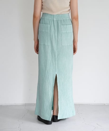 kéngo /cotton banana yoryu long skirt (2 COLORS)