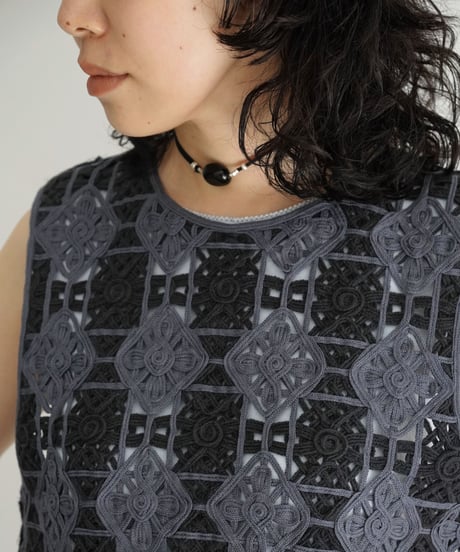 JöICEADDED / Stone Fragment Necklace (2 TYPES)