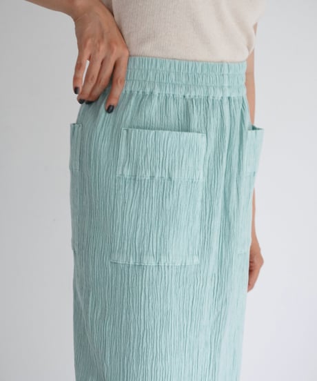 kéngo /cotton banana yoryu long skirt (2 COLORS)