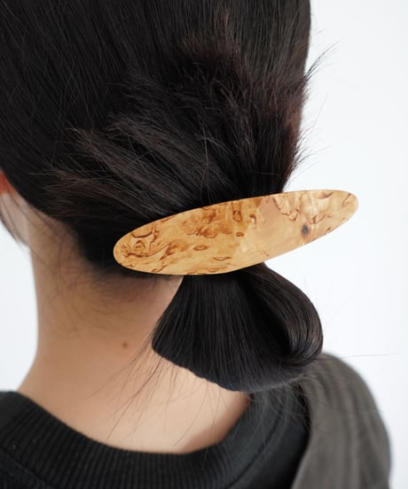 Oval Objs / oval hair barretta