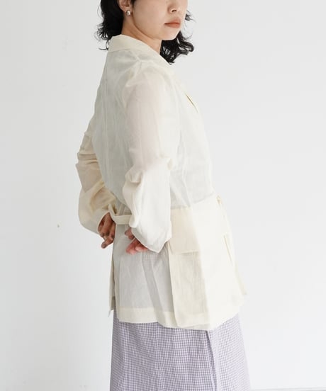 AS YET UNNAMED. - 'the essential line' / Tailored Shirts Jacket (3 COLORS)