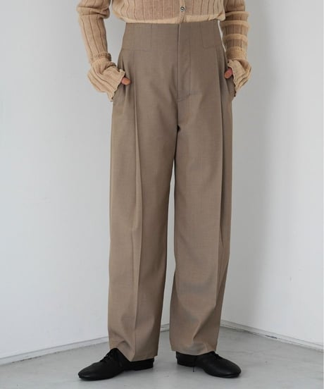 JöICEADDED / Deep Tuck Trousers (2 COLORS)